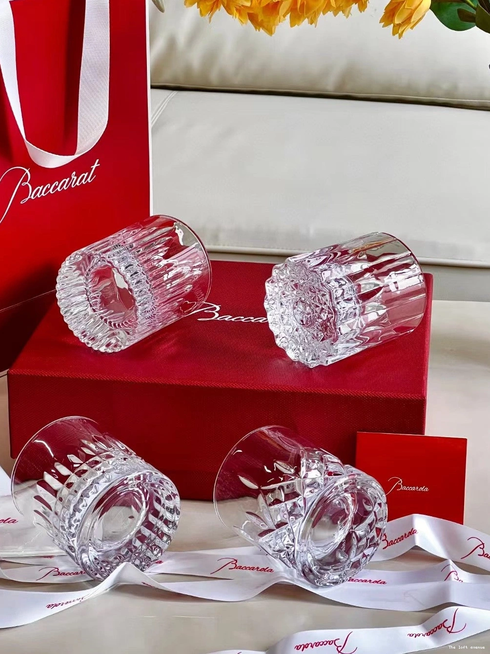 CUPS SET GLASSWARE BACCAROLA 0809